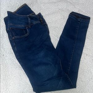 Blue Skinny Jeans with Classic Fit